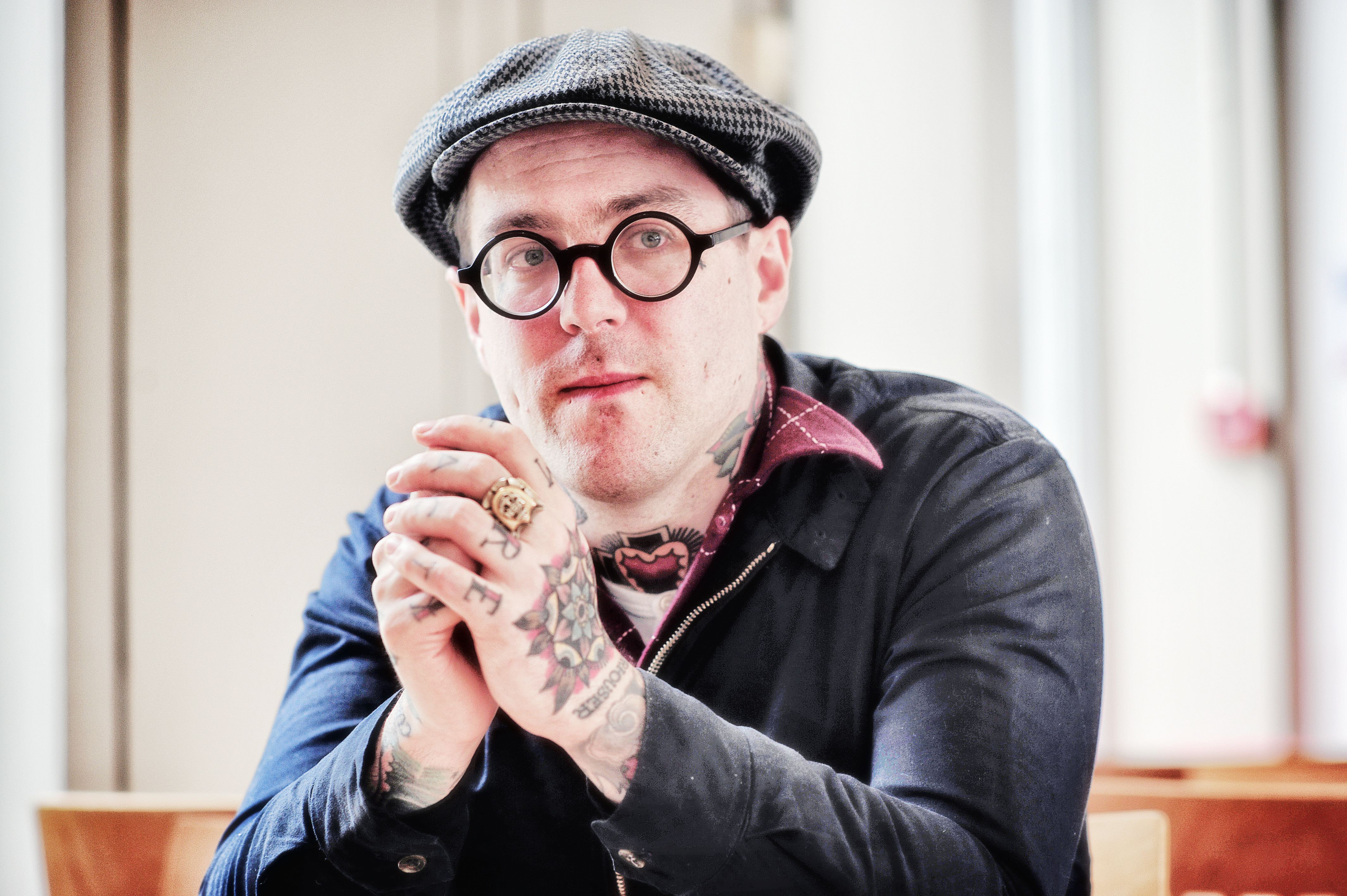 Dr Matt Lodder, University of Essex art historian specialising in tattoo history